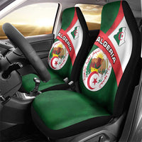 Algeria Car Seat Cover with National Emblem and Map Design