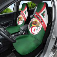 Algeria Car Seat Cover with National Emblem and Map Design
