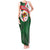 Algeria Tank Maxi Dress with National Emblem and Map Design