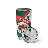 Algeria Tumbler Cup with National Emblem and Map Design