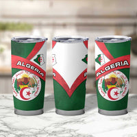 Algeria Tumbler Cup with National Emblem and Map Design