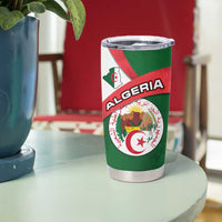 Algeria Tumbler Cup with National Emblem and Map Design