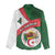 Algeria Women Casual Shirt with National Emblem and Map Design
