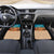 Sahara Algeria Car Mats with Desert Camel Landscape and Islamic Motif Design