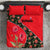 Slovakia Coat of Arms Bedding Set with Red Poppy Flowers and Bold Flag Colors Design - Wonder Print Shop