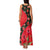 Slovakia Coat of Arms Family Matching Tank Maxi Dress and Hawaiian Shirt with Red Poppy Flowers and Bold Flag Colors Design - Wonder Print Shop