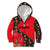 Slovakia Coat of Arms Kid Hoodie with Red Poppy Flowers and Bold Flag Colors Design - Wonder Print Shop