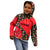 Slovakia Coat of Arms Kid Hoodie with Red Poppy Flowers and Bold Flag Colors Design - Wonder Print Shop
