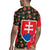 Slovakia Coat of Arms Rugby Jersey with Red Poppy Flowers and Bold Flag Colors Design - Wonder Print Shop