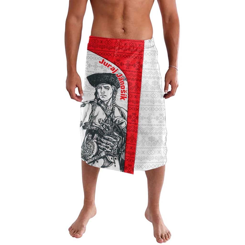 Juraj Janosik Slovakia Lavalava with Folk Pattern Red White Legend Spirit