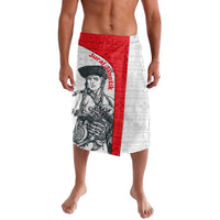 Juraj Janosik Slovakia Lavalava with Folk Pattern Red White Legend Spirit