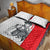 Juraj Janosik Slovakia Quilt Bed Set with Folk Pattern Red White Legend Spirit