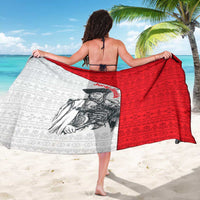 Juraj Janosik Slovakia Sarong with Folk Pattern Red White Legend Spirit