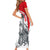 Juraj Janosik Slovakia Short Sleeve Bodycon Dress with Folk Pattern Red White Legend Spirit