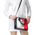 Juraj Janosik Slovakia Shoulder Handbag with Folk Pattern Red White Legend Spirit
