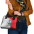 Juraj Janosik Slovakia Shoulder Handbag with Folk Pattern Red White Legend Spirit