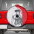 Juraj Janosik Slovakia Spare Tire Cover with Folk Pattern Red White Legend Spirit