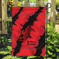 Slovakia Garden Flag with Red Black Falcon Claw No Mercy Spirit