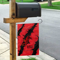 Slovakia Garden Flag with Red Black Falcon Claw No Mercy Spirit