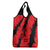 Slovakia Grocery Bag with Red Black Falcon Claw No Mercy Spirit