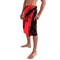 Slovakia Lavalava with Red Black Falcon Claw No Mercy Spirit