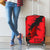 Slovakia Luggage Cover with Red Black Falcon Claw No Mercy Spirit