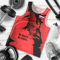 Slovakia Men Tank Top with Red Black Falcon Claw No Mercy Spirit