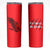 Slovakia Skinny Tumbler with Red Black Falcon Claw No Mercy Spirit