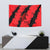 Slovakia Tapestry with Red Black Falcon Claw No Mercy Spirit