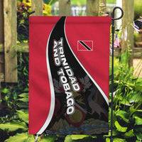 Trinidad and Tobago Flag Crest Design Garden Flag with Bold Red Black Diagonal Layout - Wonder Print Shop