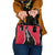Trinidad and Tobago Flag Crest Design Shoulder Handbag with Bold Red Black Diagonal Layout - Wonder Print Shop
