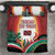 Trinidad and Tobago Scarlet Ibis Bedding Set with Tropical Leaves and National Flag Design TS04