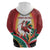 Trinidad and Tobago Scarlet Ibis Hoodie with Tropical Leaves and National Flag Design TS04