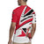 Trinidad and Tobago National Map Rugby Jersey with Scarlet Ibis and Coat of Arms on Red White Star Theme - Wonder Print Shop