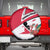 Trinidad and Tobago National Map Spare Tire Cover with Scarlet Ibis and Coat of Arms on Red White Star Theme - Wonder Print Shop