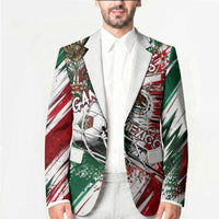 Personalized Mexico Football Ganadores Blazer Aztec Jaguar Cultural Heritage Soccer Art