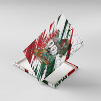 Personalized Mexico Football Ganadores Canvas Wall Art Aztec Jaguar Cultural Heritage Soccer Art
