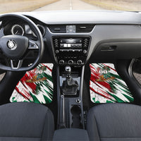 Personalized Mexico Football Ganadores Car Mats Aztec Jaguar Cultural Heritage Soccer Art