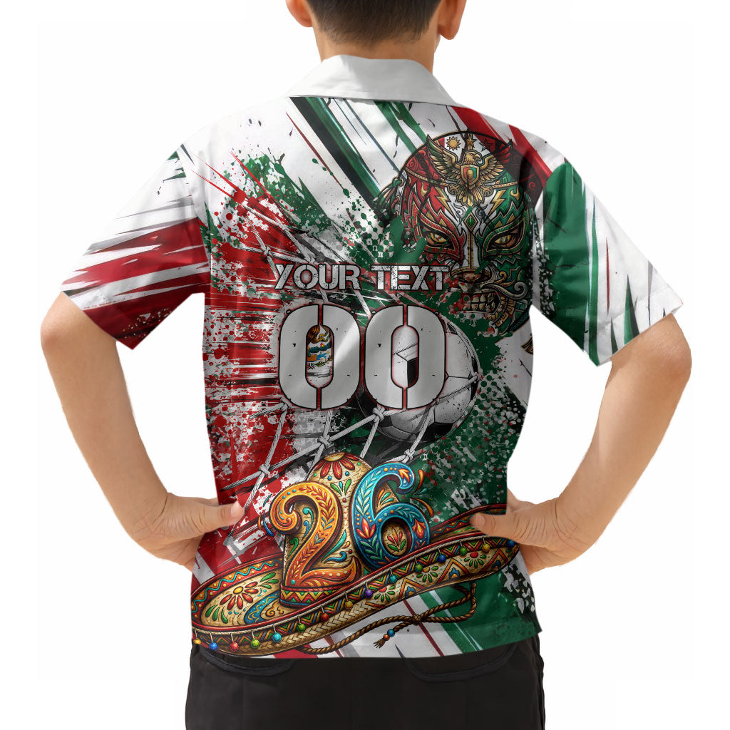 Personalized Mexico Football Ganadores Hawaiian Shirt Aztec Jaguar Cultural Heritage Soccer Art