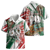 Personalized Mexico Football Ganadores Kid Hawaiian Shirt Aztec Jaguar Cultural Heritage Soccer Art