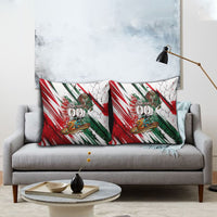 Personalized Mexico Football Ganadores Pillow Cover Aztec Jaguar Cultural Heritage Soccer Art