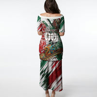 Personalized Mexico Football Ganadores Puletasi Aztec Jaguar Cultural Heritage Soccer Art