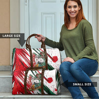 Personalized Mexico Football Ganadores Travel Bag Aztec Jaguar Cultural Heritage Soccer Art