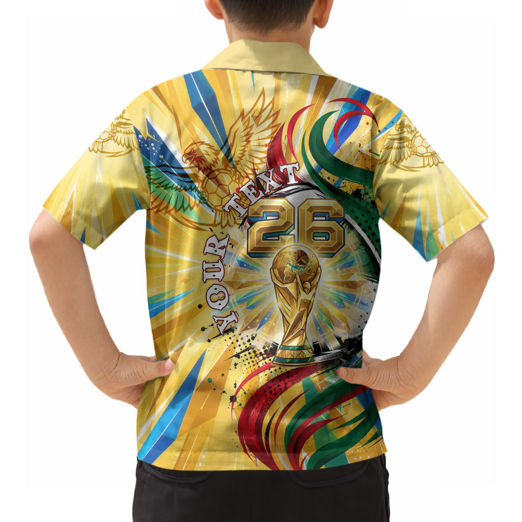 Personalized Mexico Football Victoria Sugar Skull Hawaiian Shirt Dia De Los Muertos Cultural Art Sunburst