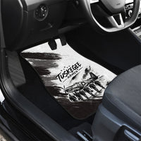 Personalized Tuskegee Airmen Car Mats Black And White Grunge WWII Aviation Art