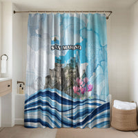 San Marino Foundation Day Bathroom Set Mount Titano Fortress Fox Falcon And Cyclamen