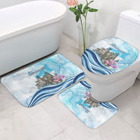San Marino Foundation Day Bathroom Set Mount Titano Fortress Fox Falcon And Cyclamen