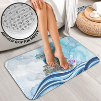 San Marino Foundation Day Bathroom Set Mount Titano Fortress Fox Falcon And Cyclamen