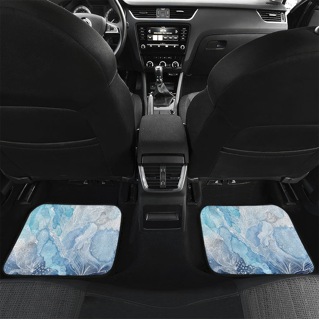 San Marino Foundation Day Car Mats Mount Titano Fortress Fox Falcon And Cyclamen