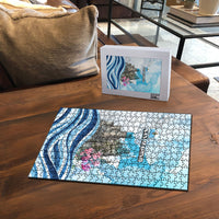 San Marino Foundation Day Puzzle Mount Titano Fortress Fox Falcon And Cyclamen